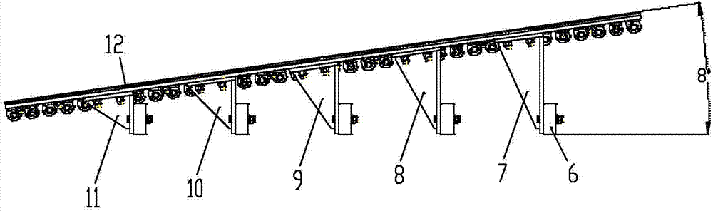 Rear clean-up scraper for land leveler