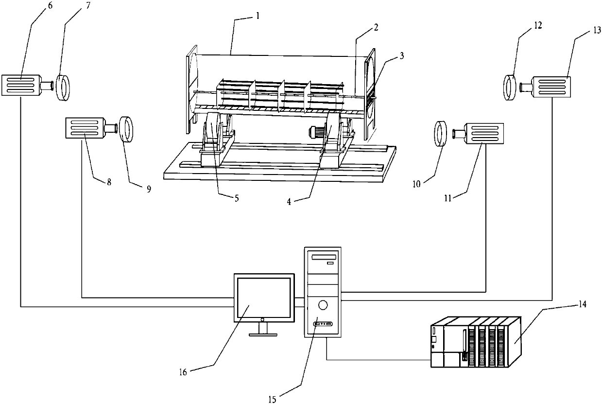 Vision positioning guiding device and guiding method