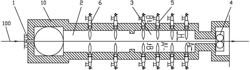 Strip steel surface flame cleaning method and apparatus thereof