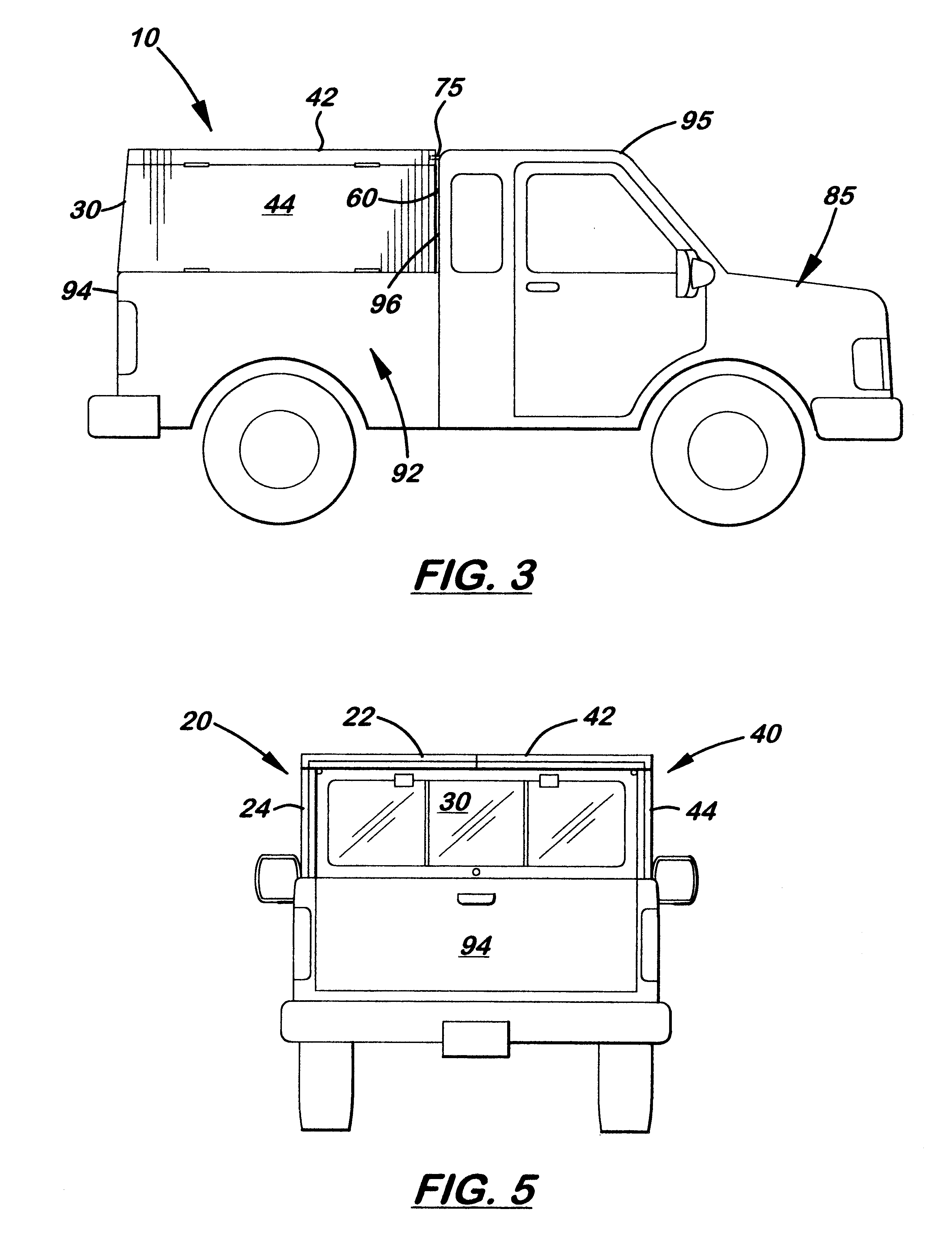 Motor vehicle foldable canopy