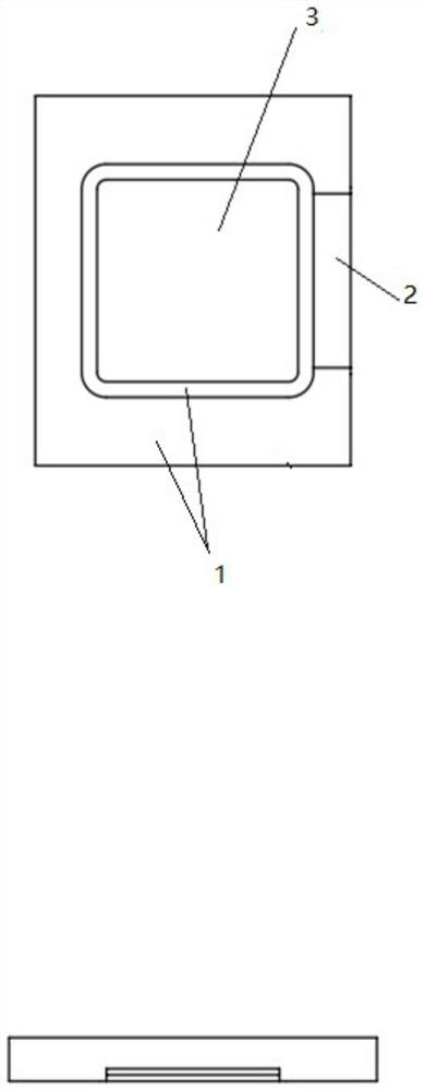 Preparation method of machinable diamond/metal matrix composite material