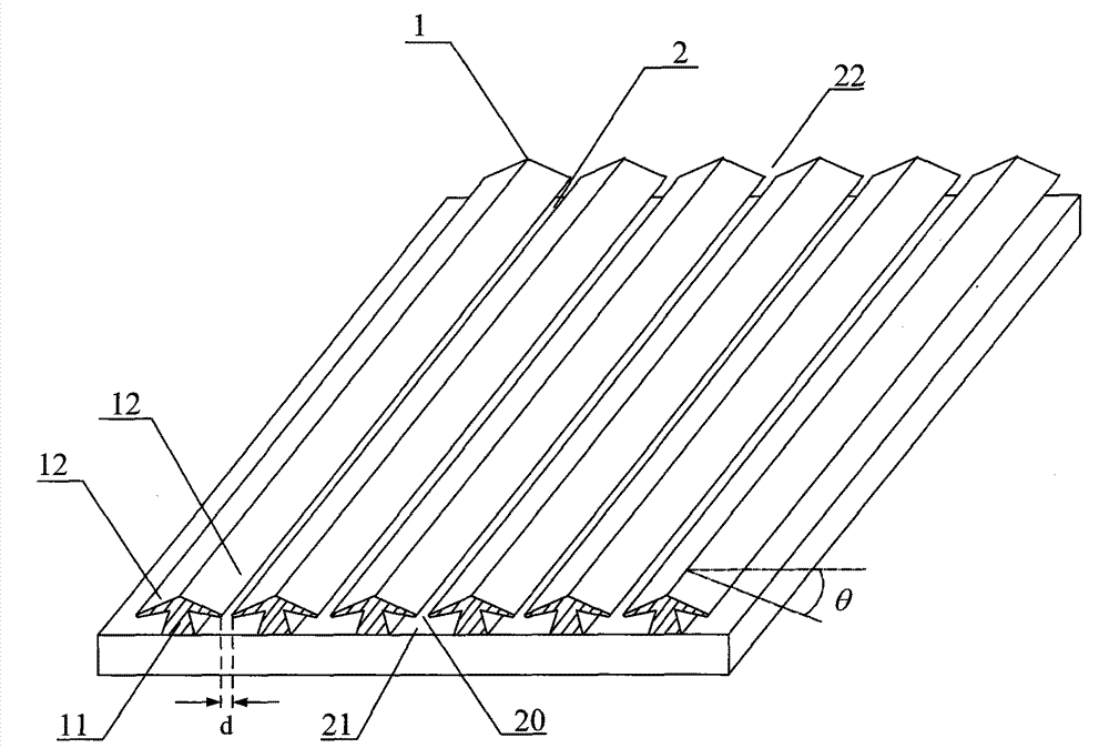 Evaporation heat transfer pipe