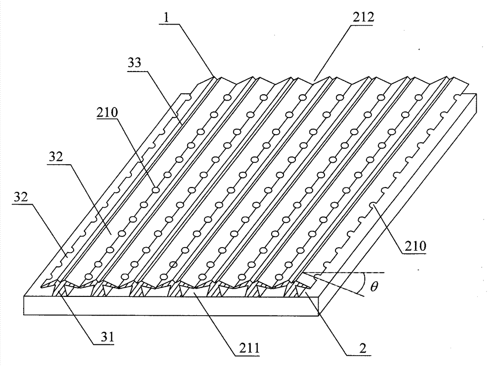 Evaporation heat transfer pipe