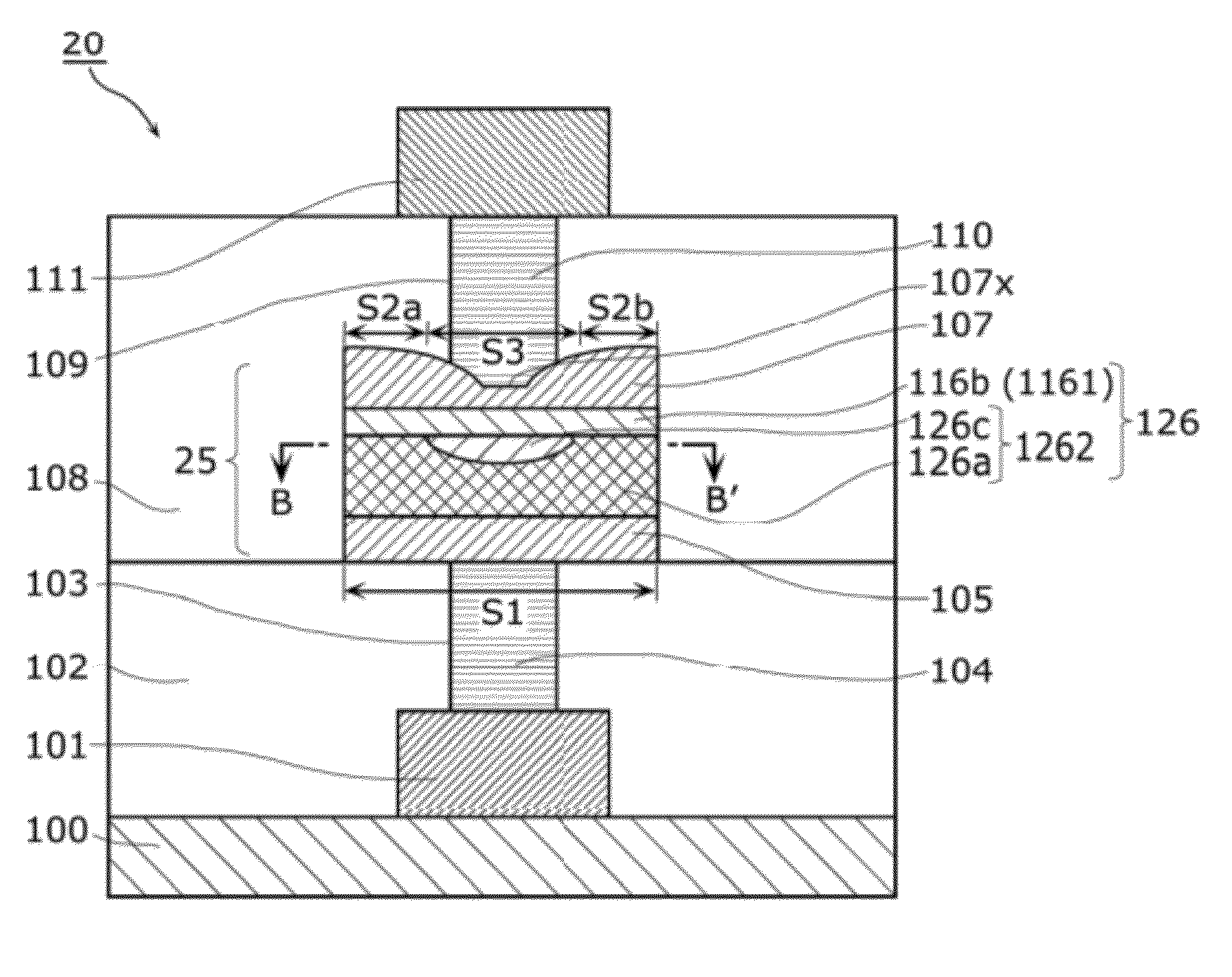 Nonvolatile memory element, production method therefor, design support method therefor, and nonvolatile memory device