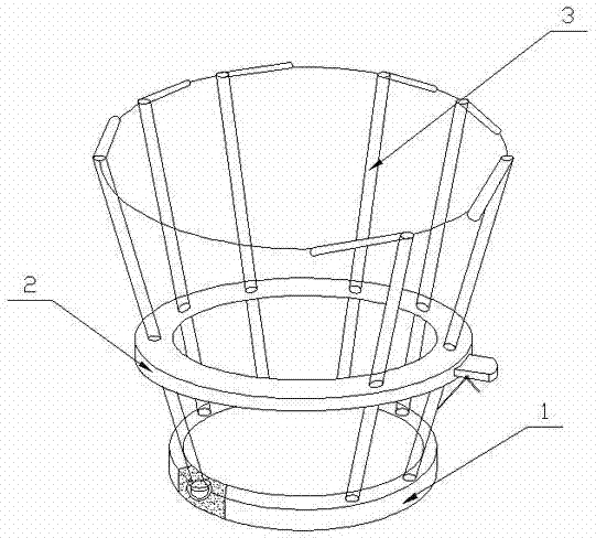 Trash can with adjustable caliber