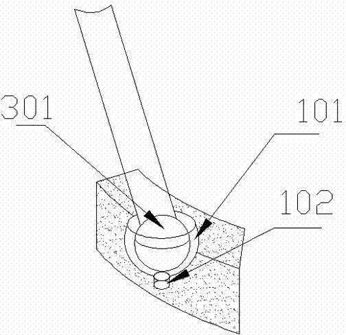 Trash can with adjustable caliber