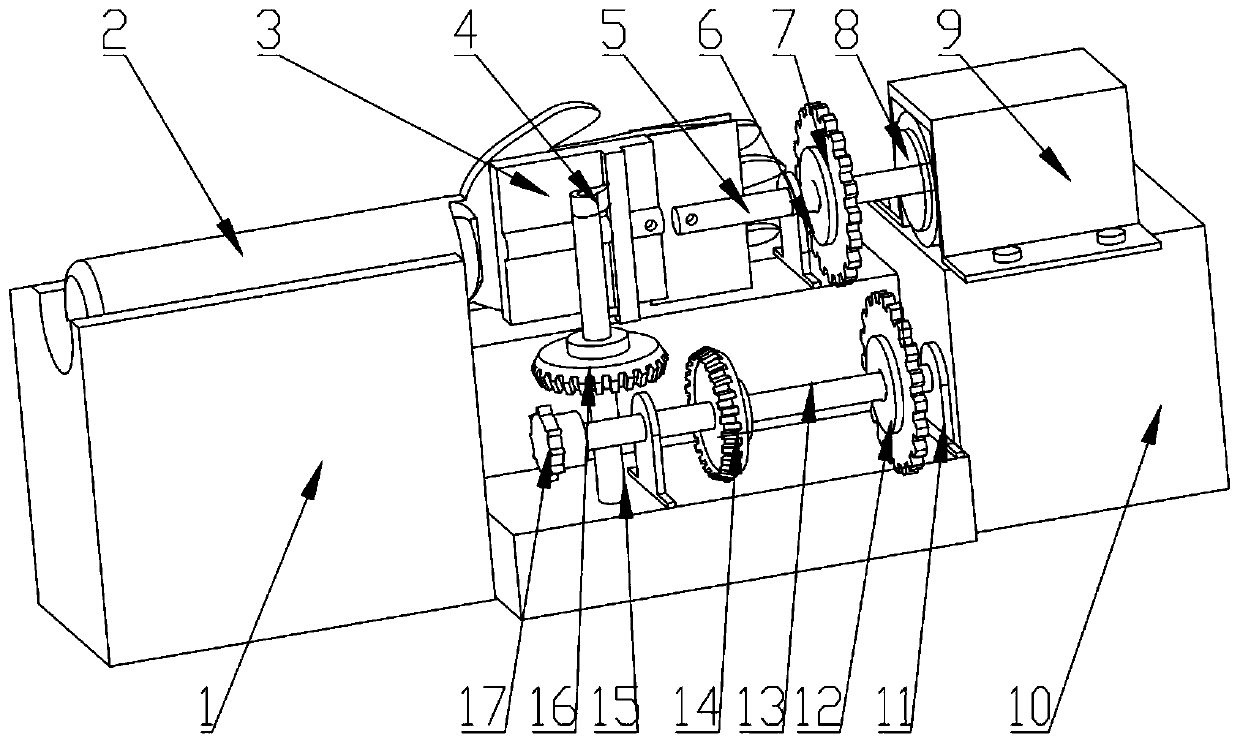 A wrist function rehabilitation training machine