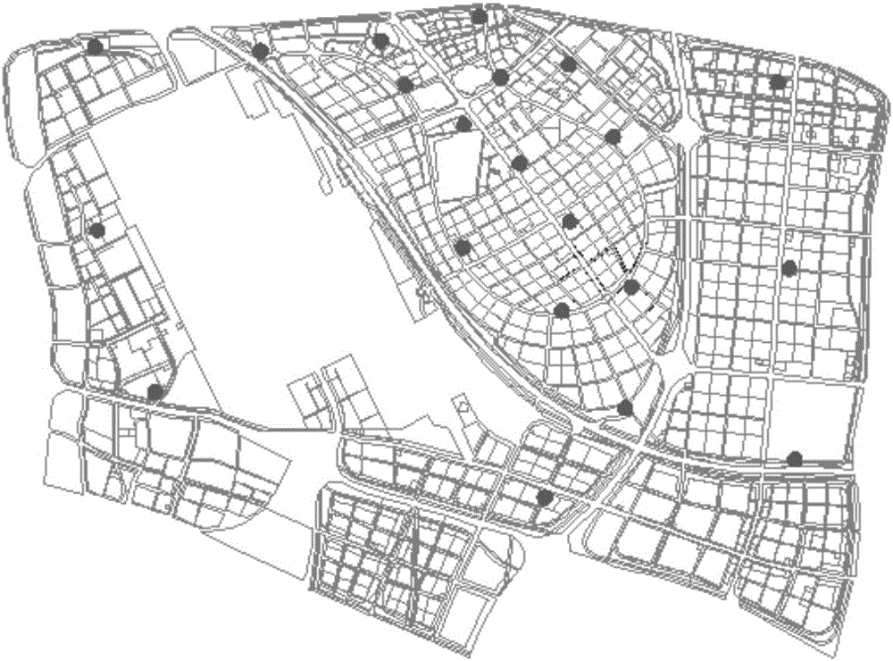 Shortest path Thiessen polygon-based electric vehicle charging station searching method