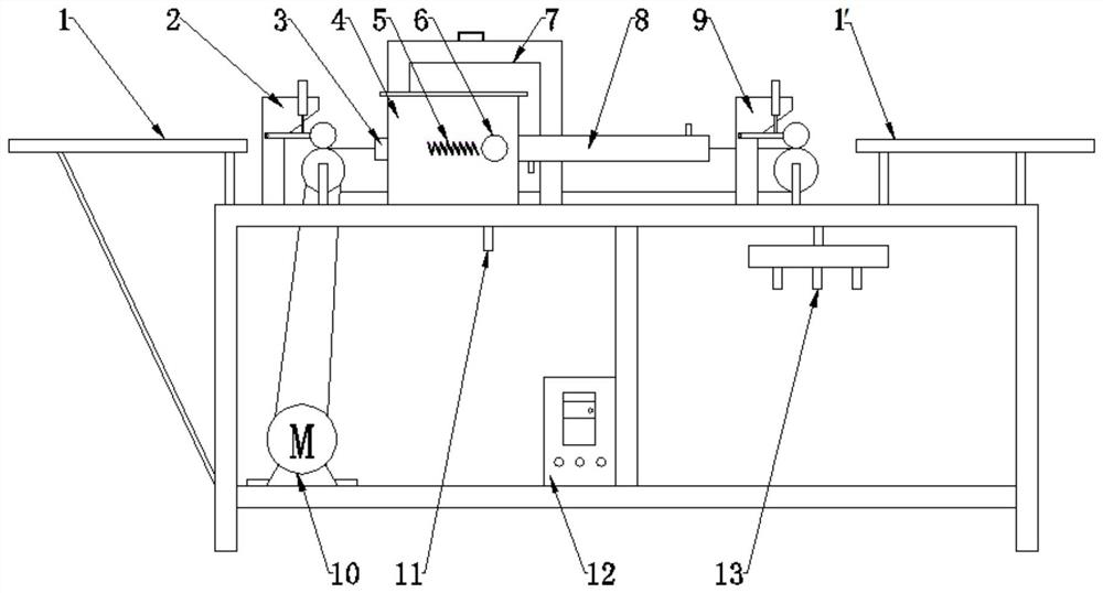 Large-diameter tungsten bar annealing device and annealing process