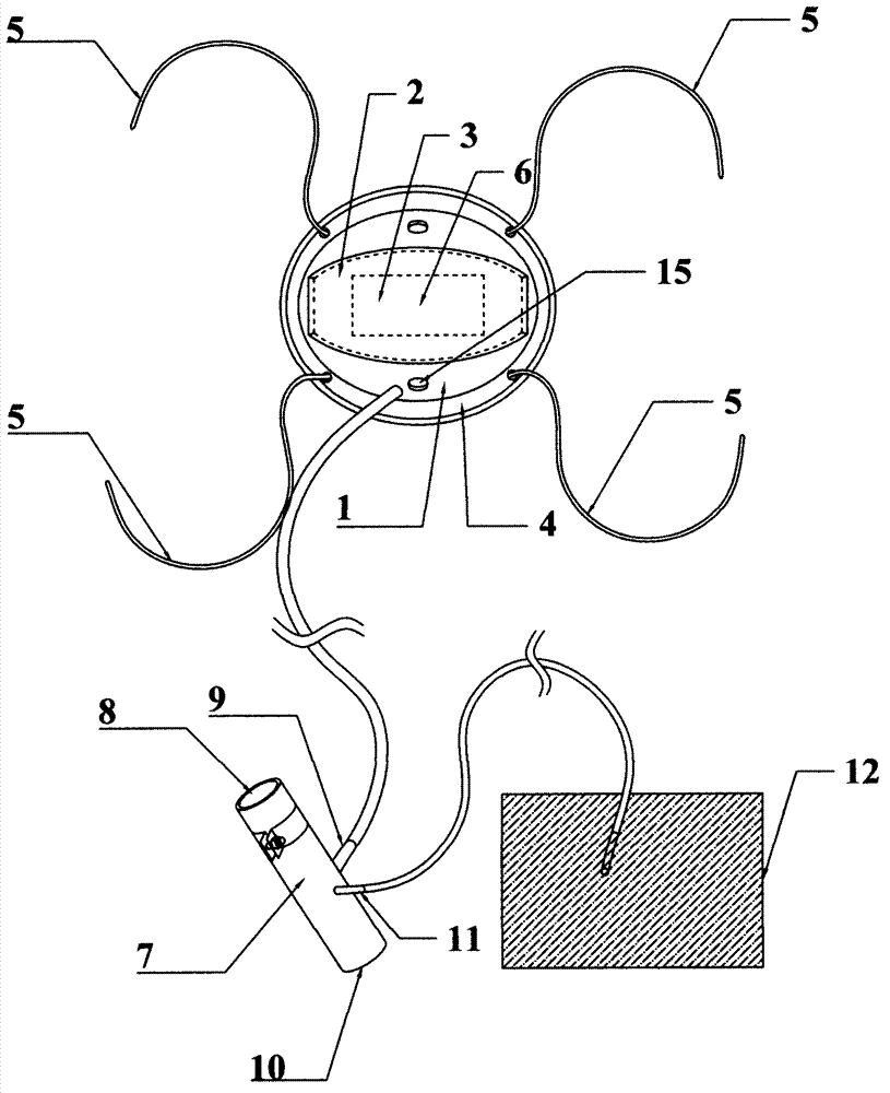 Bone residue splashing preventive device for knee osteotomy