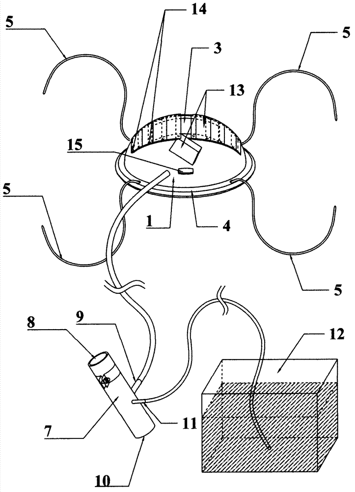 Bone residue splashing preventive device for knee osteotomy