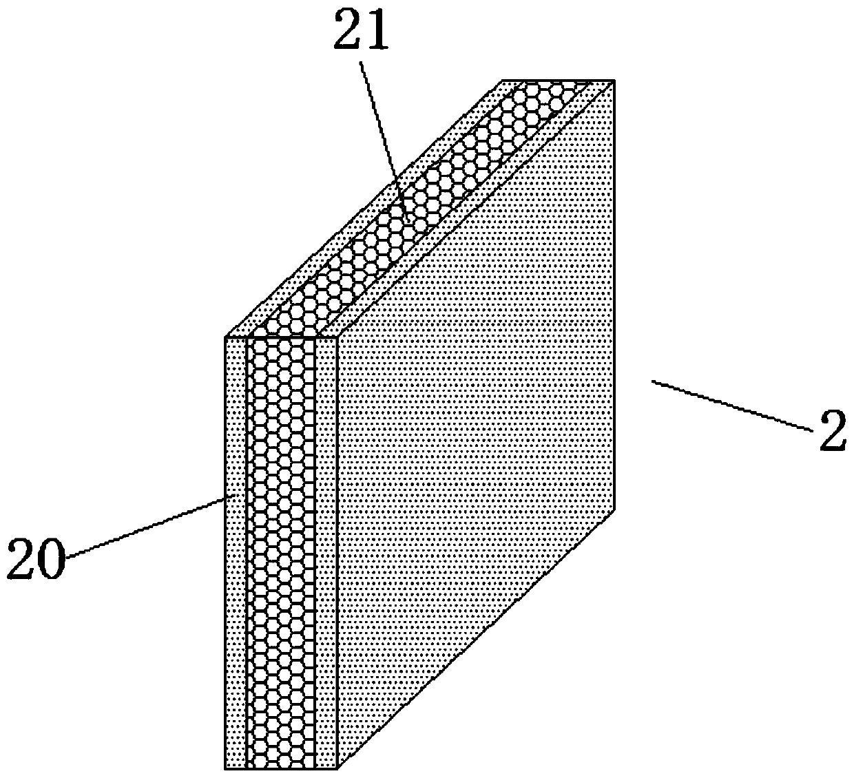 Model platform device used for landscape design