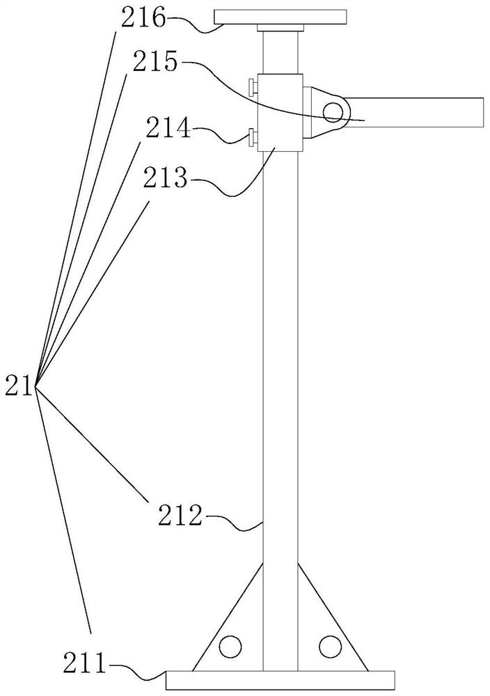 Crossing anti-collision alarm system based on projection module