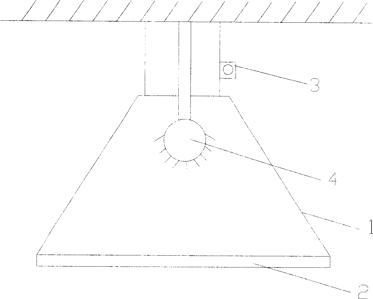 Light energy collecting device and method of lamp