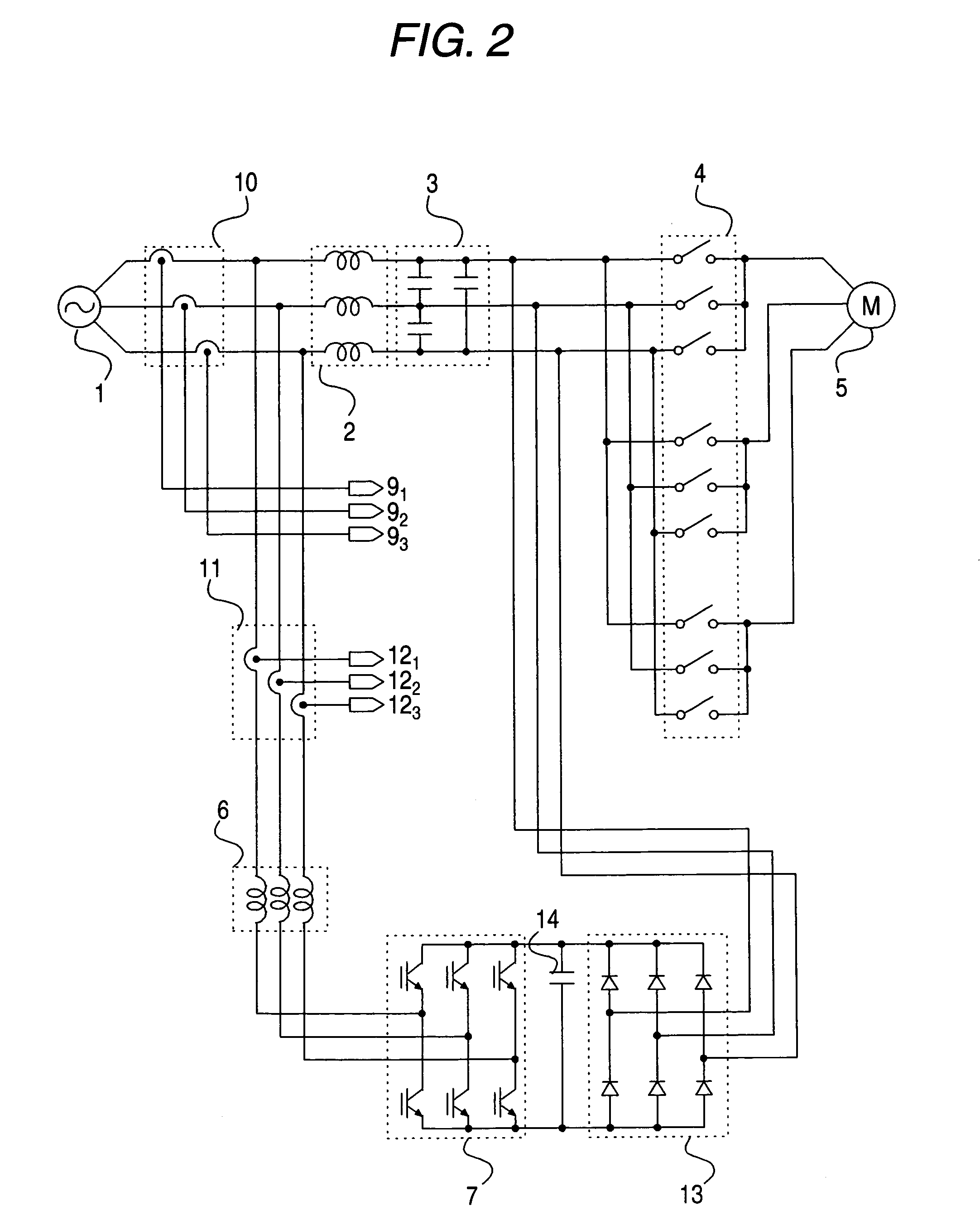 PWM cycloconverter