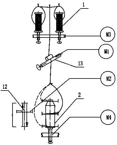 Twisting and spooling combine