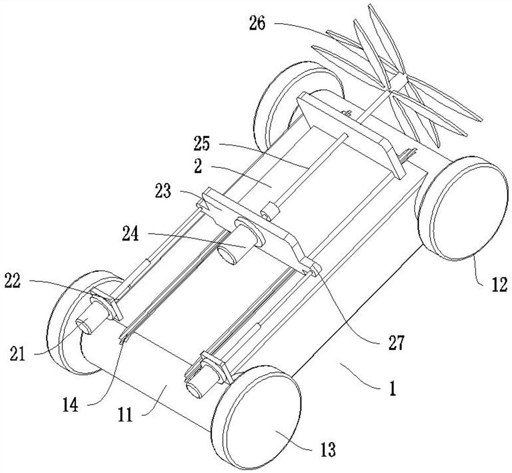 Drainage pipeline desilting device