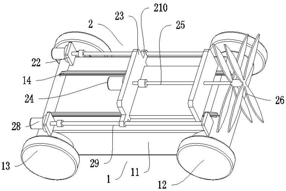 Drainage pipeline desilting device