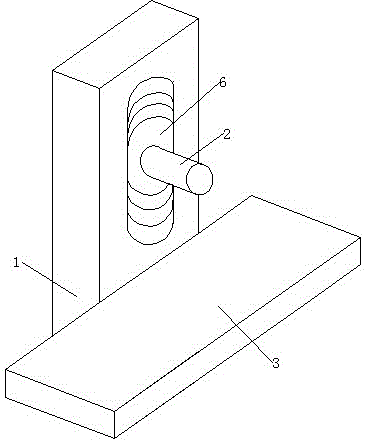 Dustproof device applied to grinder tool rest