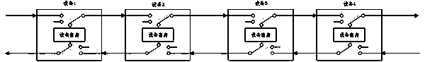 Multi-path LED display system capable of dynamically increasing and decreasing number and control method