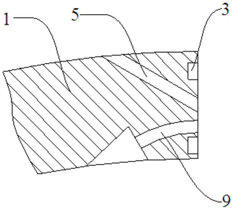 Segment test piece used for segment longitudinal seam anti-leakage performance test and manufacturing method thereof