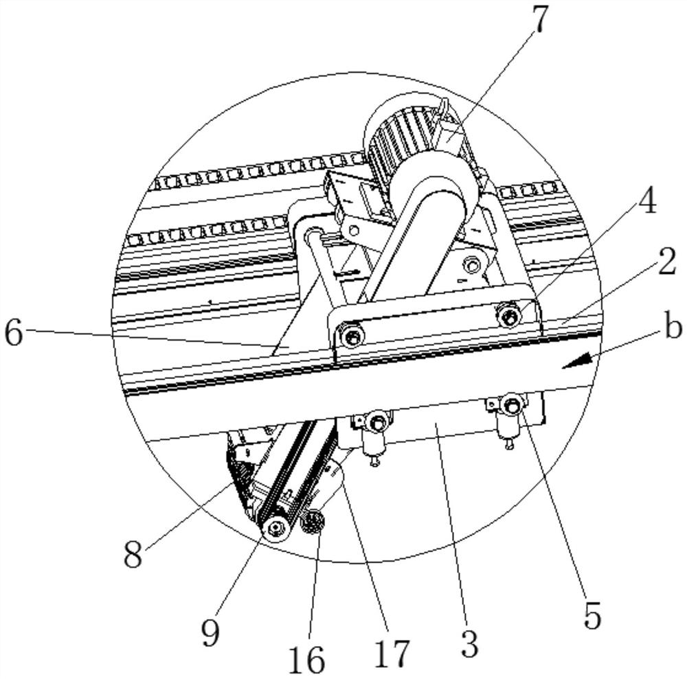 Automatic road embossing machine