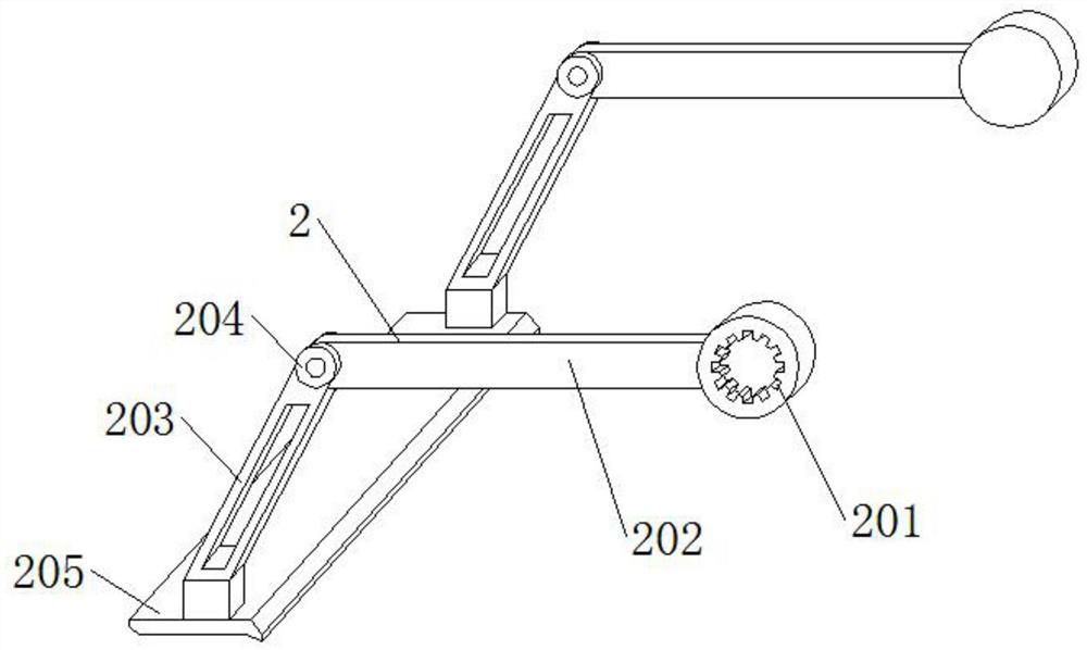 A pull-type traditional Chinese medicine Chuanbei separation and drying device based on mechanical extrusion