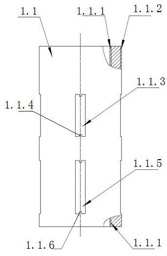 High-precision bushing assembly centering device and bushing centering assembly method