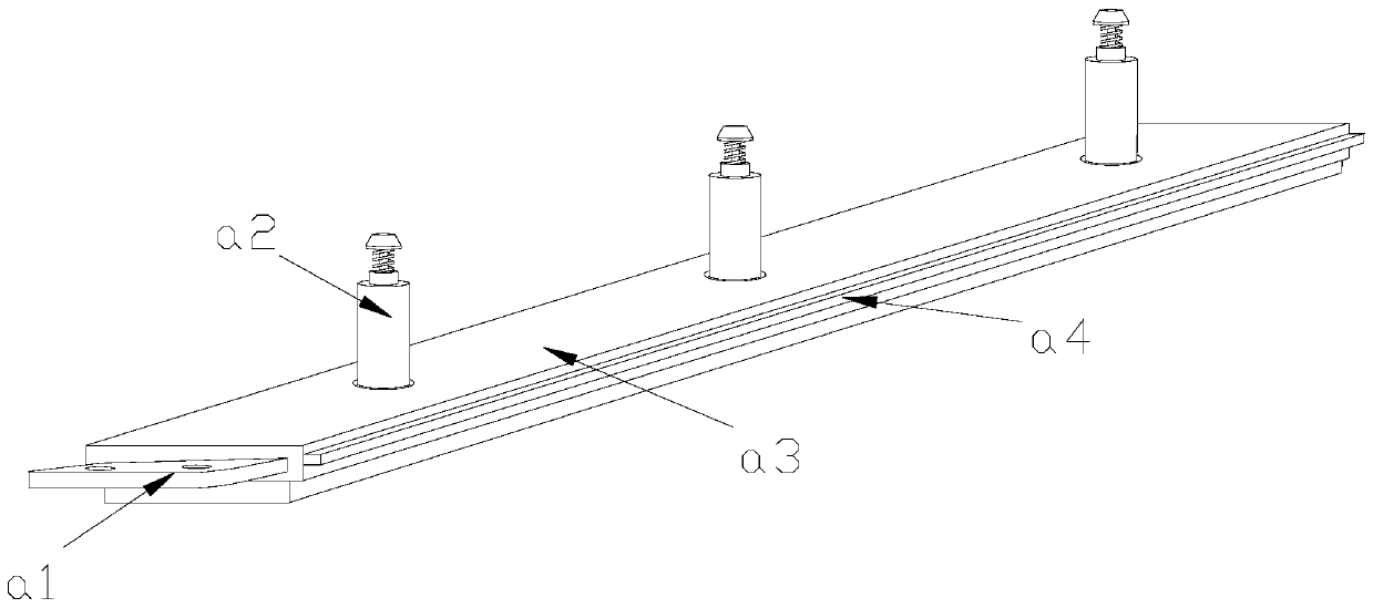 Elevator oil pressure buffer test tower chain plate transmission and distribution assembly line