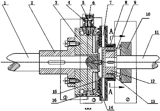 A magnetic governor for remote and automatic radial air gap control