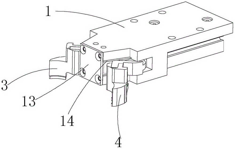 Pneumatic gripper mechanical arm