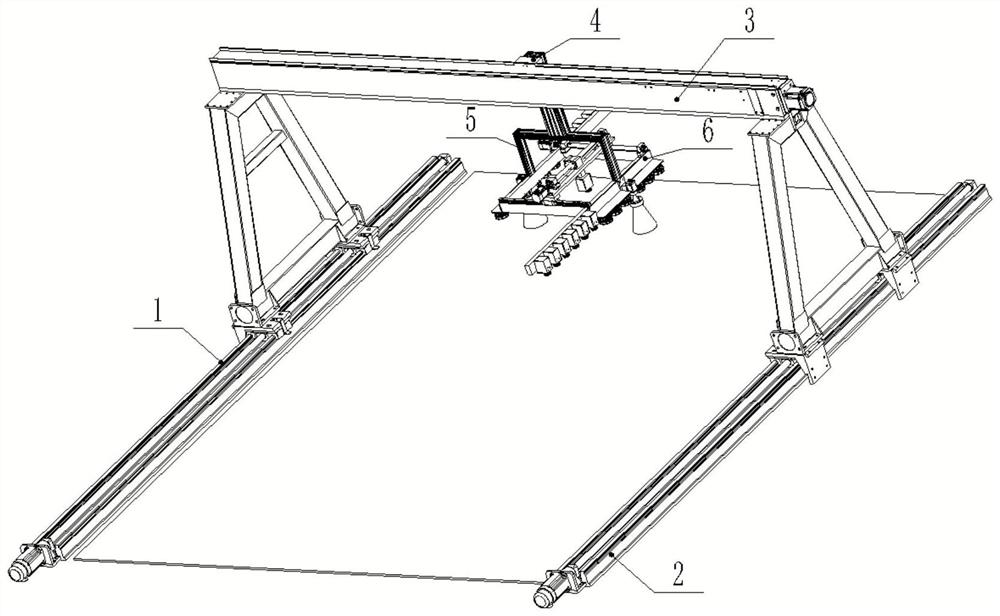 Steel member laser rust removal device