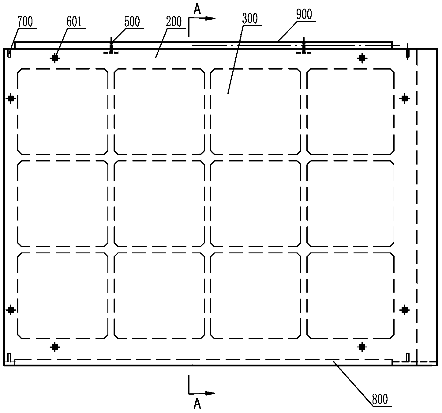 Integrally prefabricated multifunctional composite external wall panel and industrial building external wall