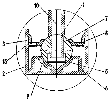 A self-centering piston connecting rod assembly for refrigeration compressors