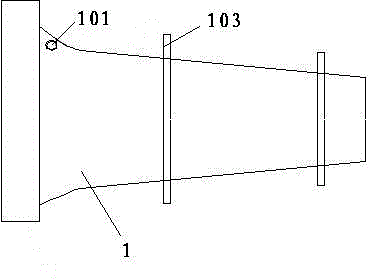 Construction method of grouting for corrugated pipe channel with negative bending distance