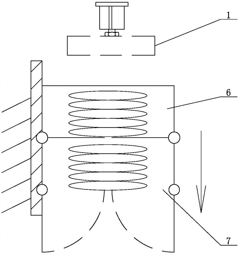 Gloves positive and negative stacking transportation and retrieving device and its production process