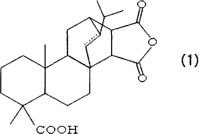 Rosin-based flux for soldering and solder paste