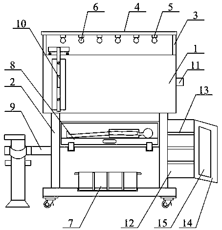 Movable device for learning basic knowledge of nursing