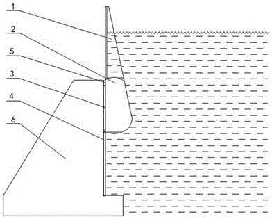 Floating anti-flood wall