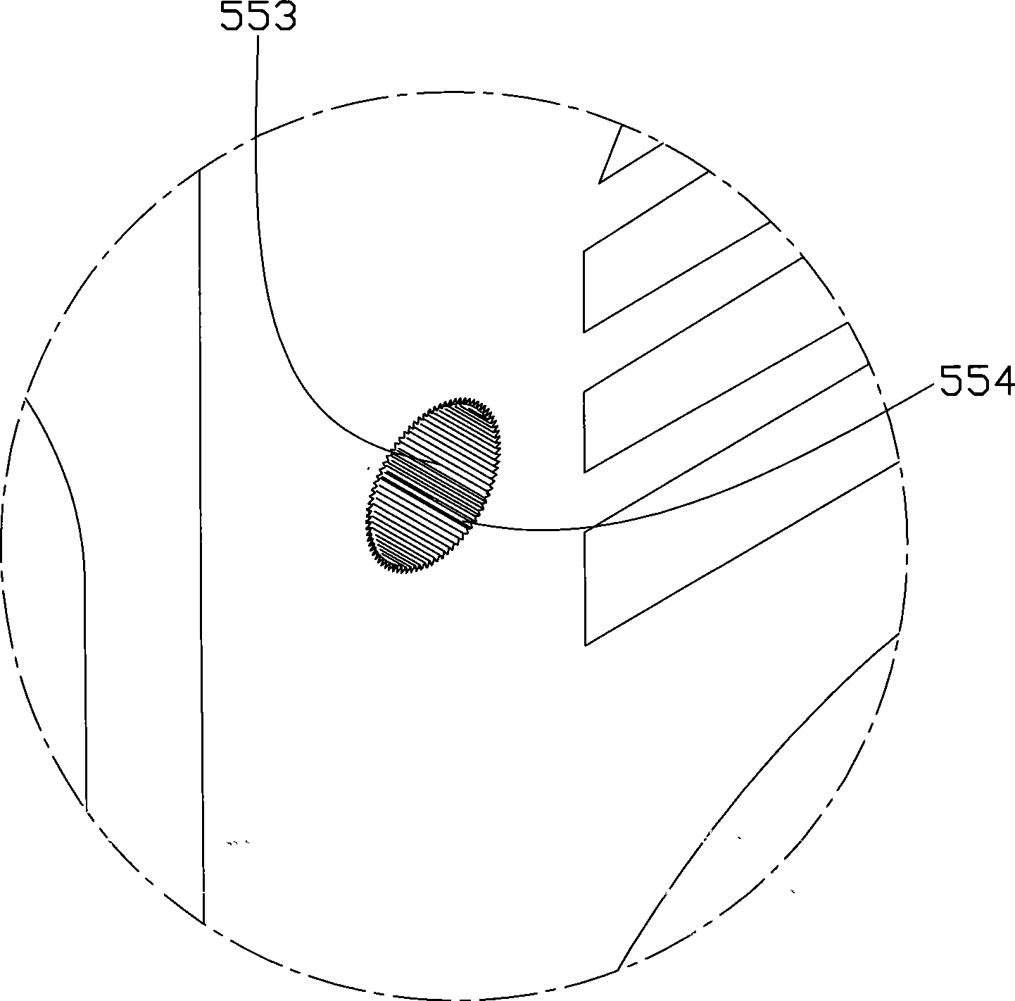 Heat radiating device for LED and manufacturing method therefor