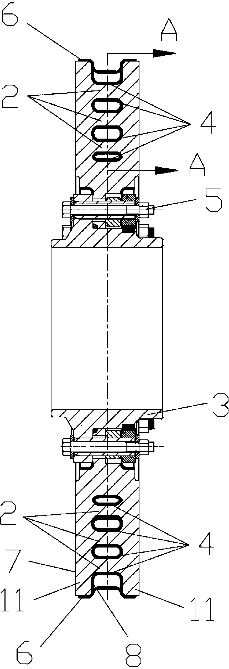 Irreversible temperature indicating paint for brake discs and preparation method thereof