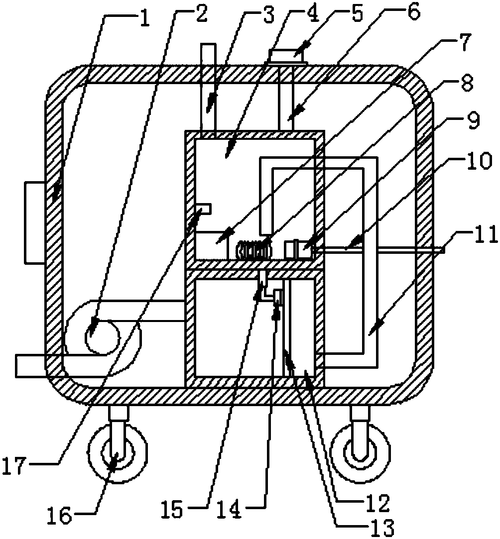 Environment-friendly dust removal device