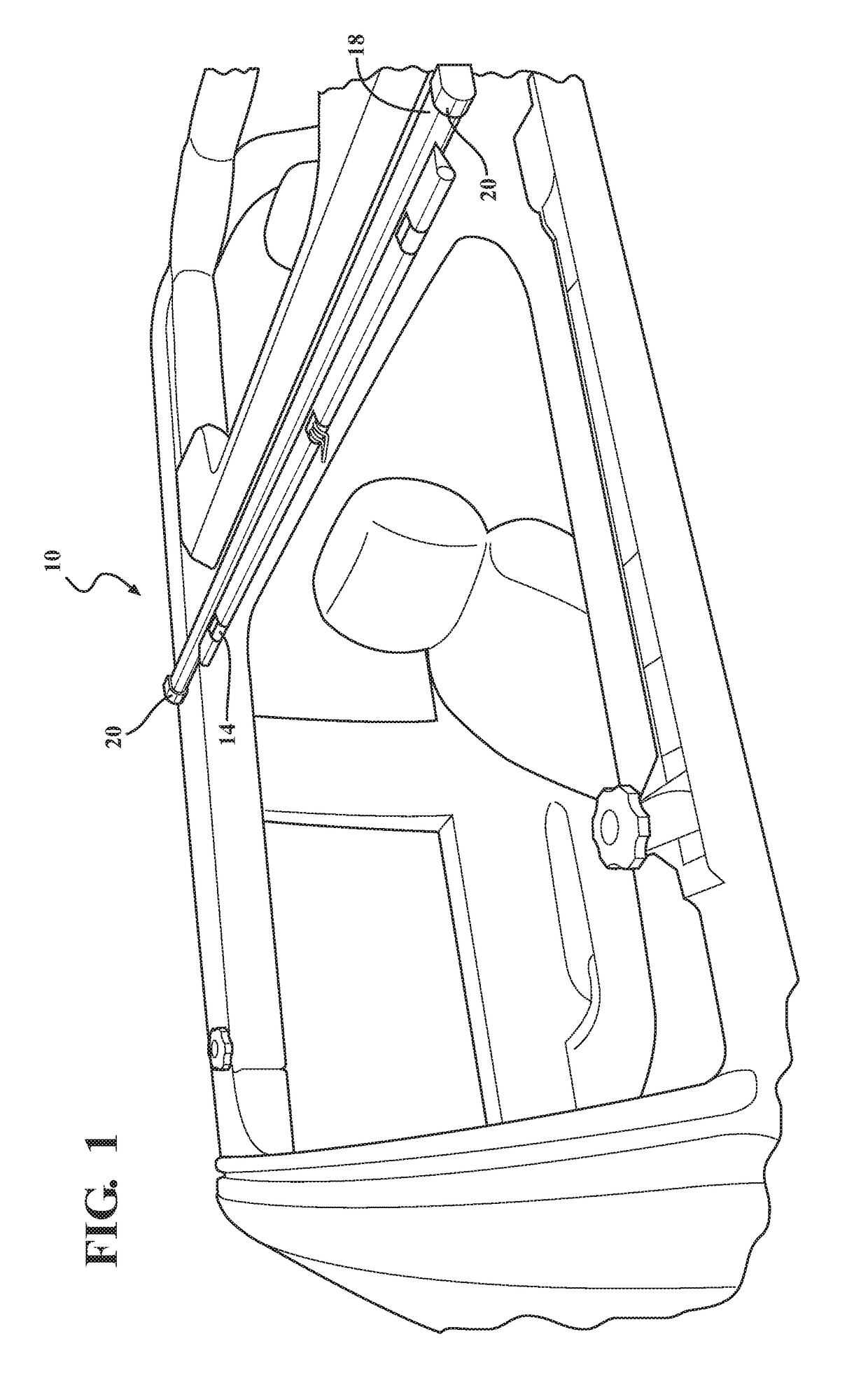 Retractable overhead shade