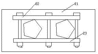 Tapping clamp used for nut machining