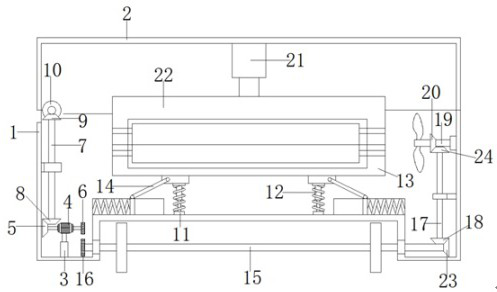 A protective device for the production of ceramic capacitor particles