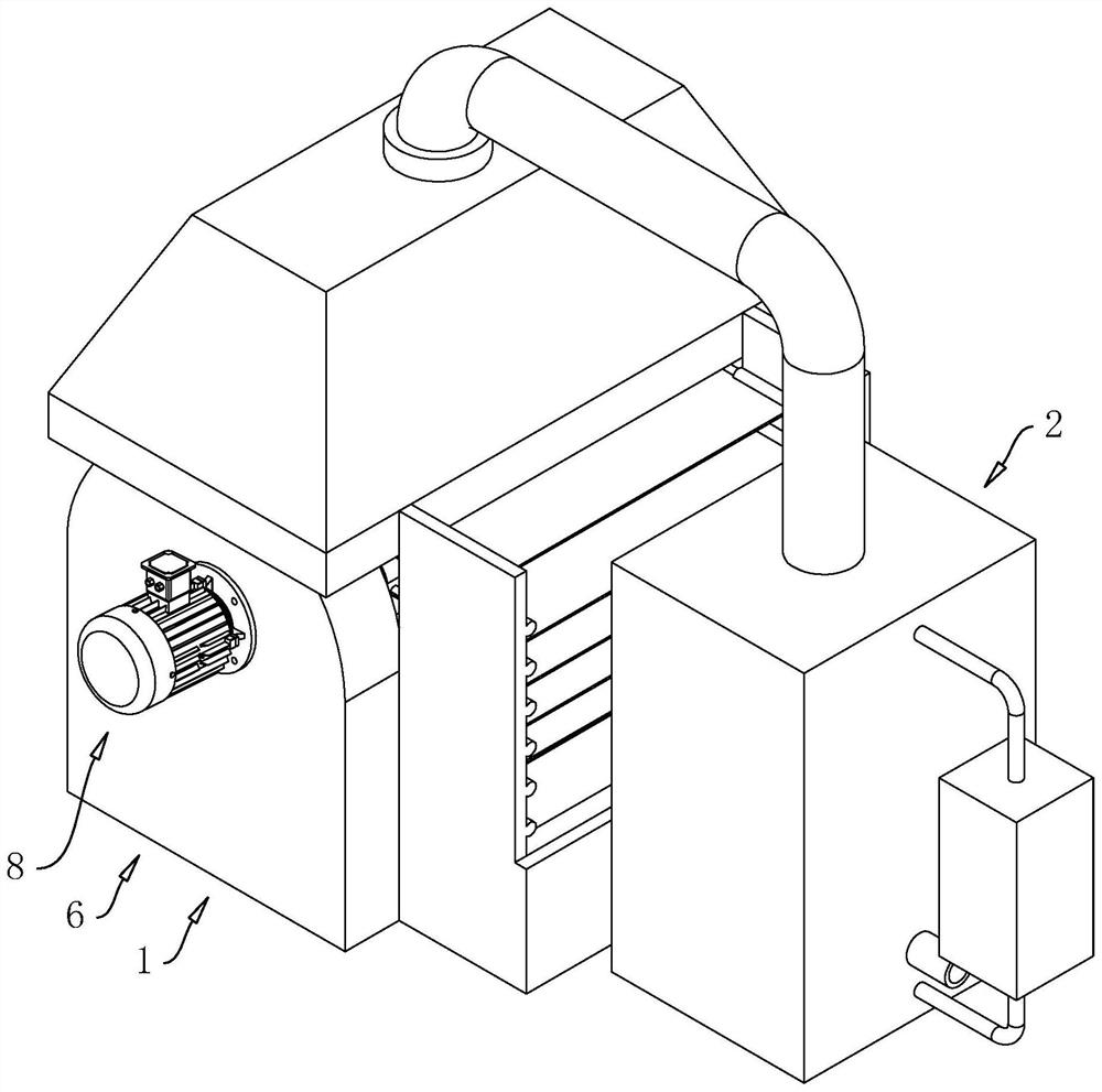 Developing waste liquid treatment system