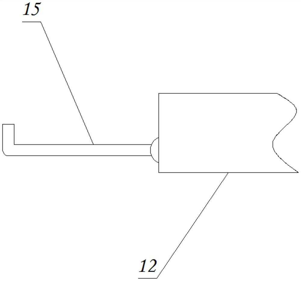 LED lighting device capable of adjusting irradiation range for field travel