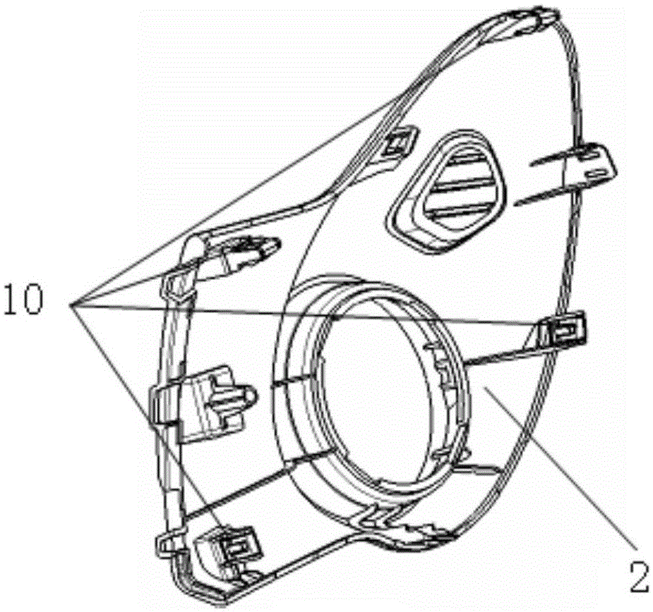 Segmented automobile instrument board and assembly method thereof