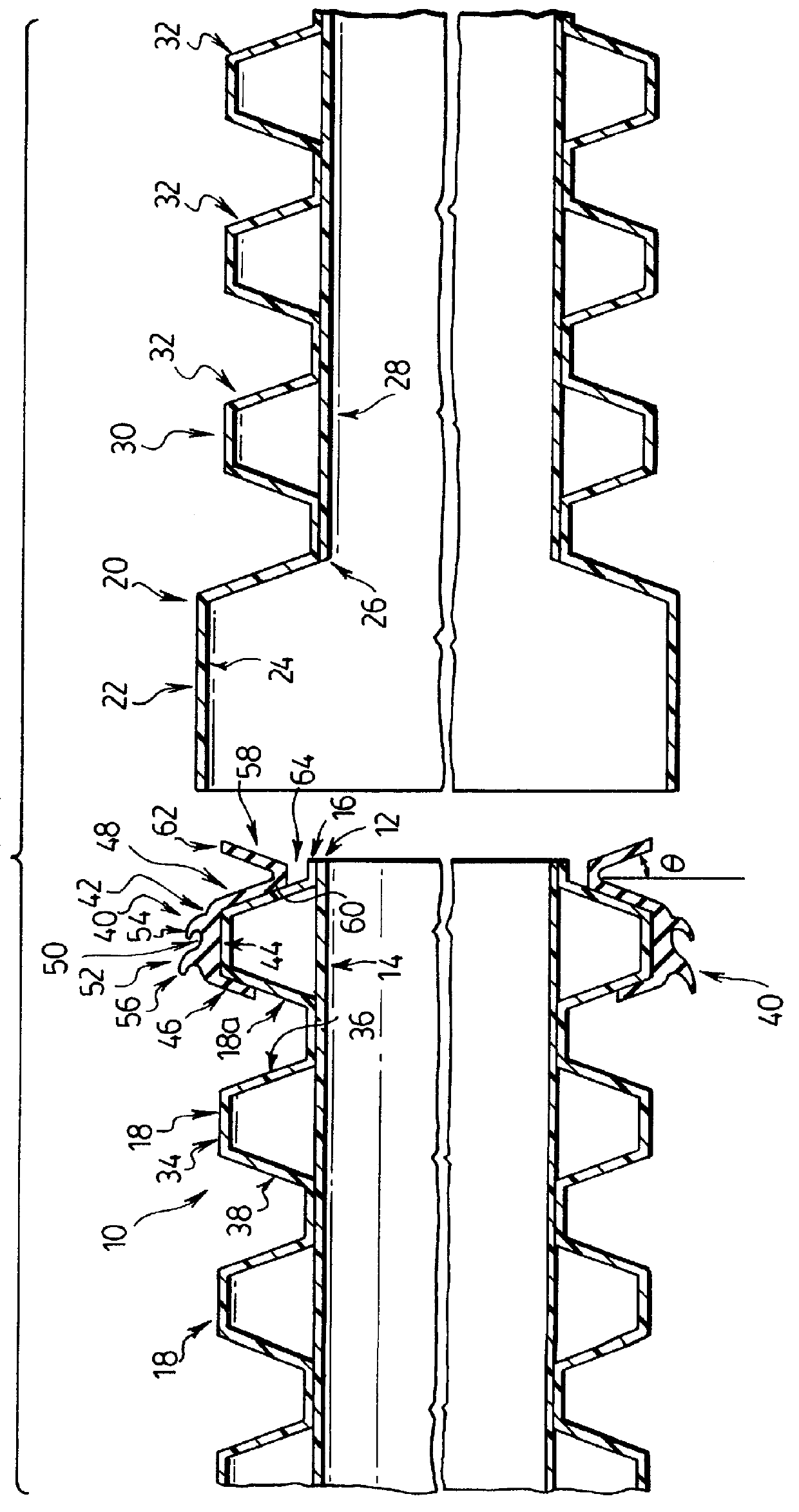 Resilient pipe gasket