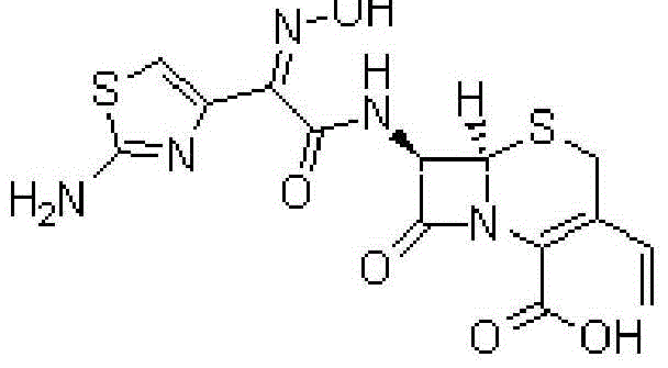 Cefdinir capsule and preparation method thereof